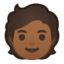 Emoji de persona en Android, Google