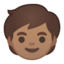 Emoji de niño en Android, Google