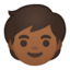 child Emoji on Android, Google