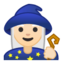 woman mage Emoji on Android, Google