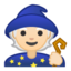 mage Emoji on Android, Google