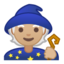 mage Emoji on Android, Google