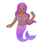 mermaid Emoji on Android, Google