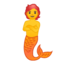 merperson Emoji on Android, Google