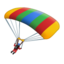 parachute Emoji on Android, Google