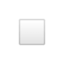 white medium-small square Emoji on Android, Google