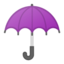 umbrella Emoji on Android, Google