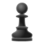 chess pawn Emoji on Android, Google