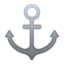 anchor Emoji on Android, Google