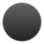 black circle Emoji on Android, Google