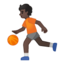 person bouncing ball Emoji on Android, Google