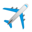 airplane Emoji on Android, Google