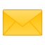 envelope Emoji on Android, Google