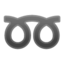 double curly loop Emoji on Android, Google