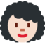 Emoji de mujer en Twitter