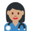 woman health worker Emoji on Twitter