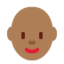 Emoji de mujer en Twitter