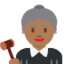 woman judge Emoji on Twitter