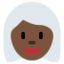 Emoji de mujer en Twitter