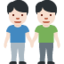 men holding hands Emoji on Twitter