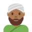 man wearing turban Emoji on Twitter