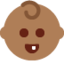 Emoji de bebé en Twitter