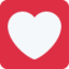 heart decoration Emoji on Twitter