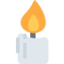 candle Emoji on Twitter