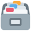 card file box Emoji on Twitter