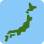 map of Japan Emoji on Twitter