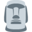 moai Emoji on Twitter