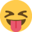 Emoji de cara partiéndose de risa en Twitter