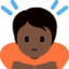 woman raising hand Emoji on Twitter