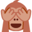 see-no-evil monkey Emoji on Twitter