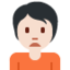ツイッターのしかめっ面絵文字