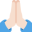 ツイッターの祈り絵文字