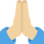 ツイッターの祈り絵文字