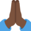 ツイッターの祈り絵文字
