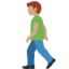 man walking Emoji on Twitter