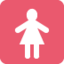 ツイッターの女性絵文字