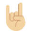 sign of the horns Emoji on Twitter