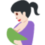 乳房上的推特表情符号