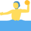 Emoji de hombre jugando waterpolo en Twitter