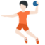 person playing handball Emoji on Twitter