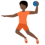 person playing handball Emoji on Twitter