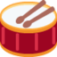 drum Emoji on Twitter