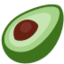 Emoji de aguacate en Twitter