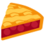 Emoji de tarta de manzana en Twitter