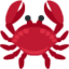 crab Emoji on Twitter