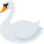 Emoji de Cisne en Twitter